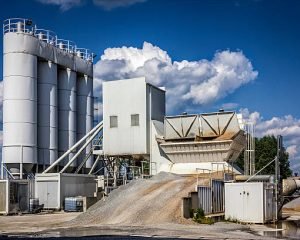 Concrete and cement factory, Lubuskie, Poland